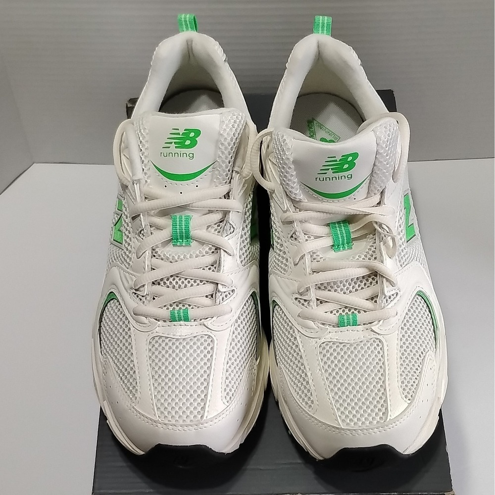 New Balance 530 Sea Salt Lime Leaf  Shoes US 8 EU 41.5 UK 7.5 Men ABZORB